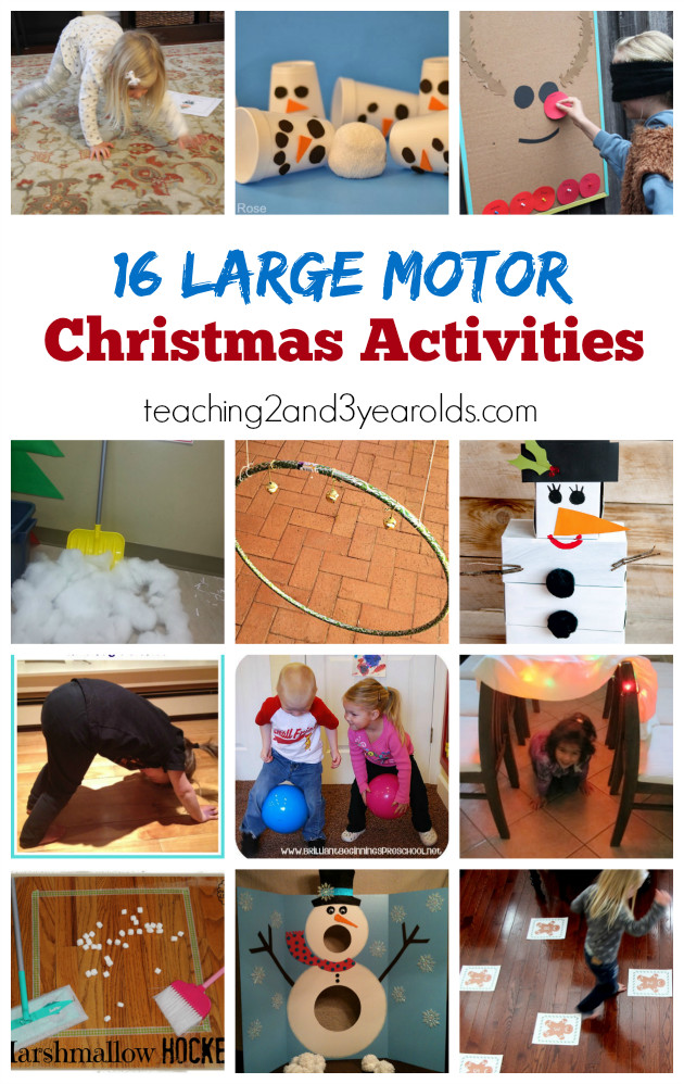 Christmas Indoor Games
 16 Motor Activities for Christmas