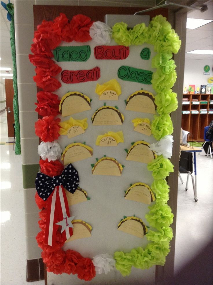 Cinco De Mayo Bulletin Board Ideas
 Yay to my class on this great door that won 1st place The