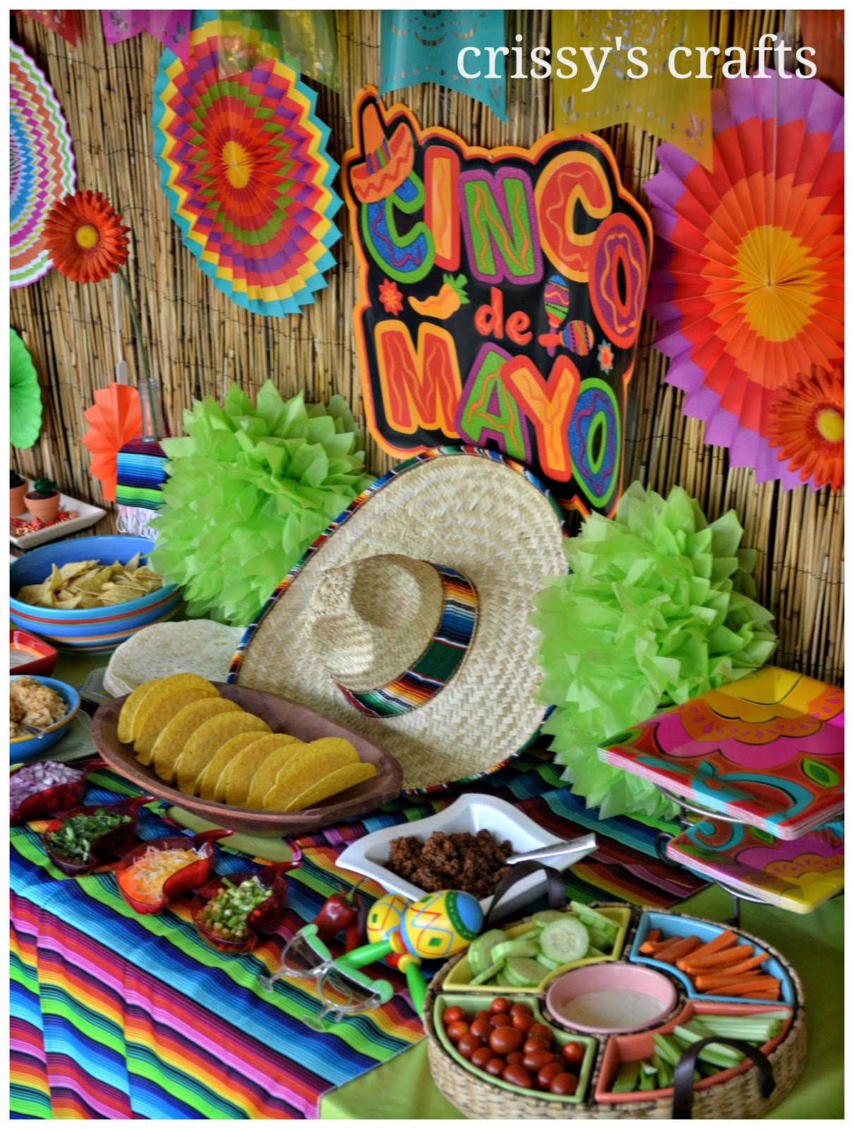 Cinco De Mayo Decorations Party City
 Crissy s Crafts Fiesta Party Cinco de Mayo