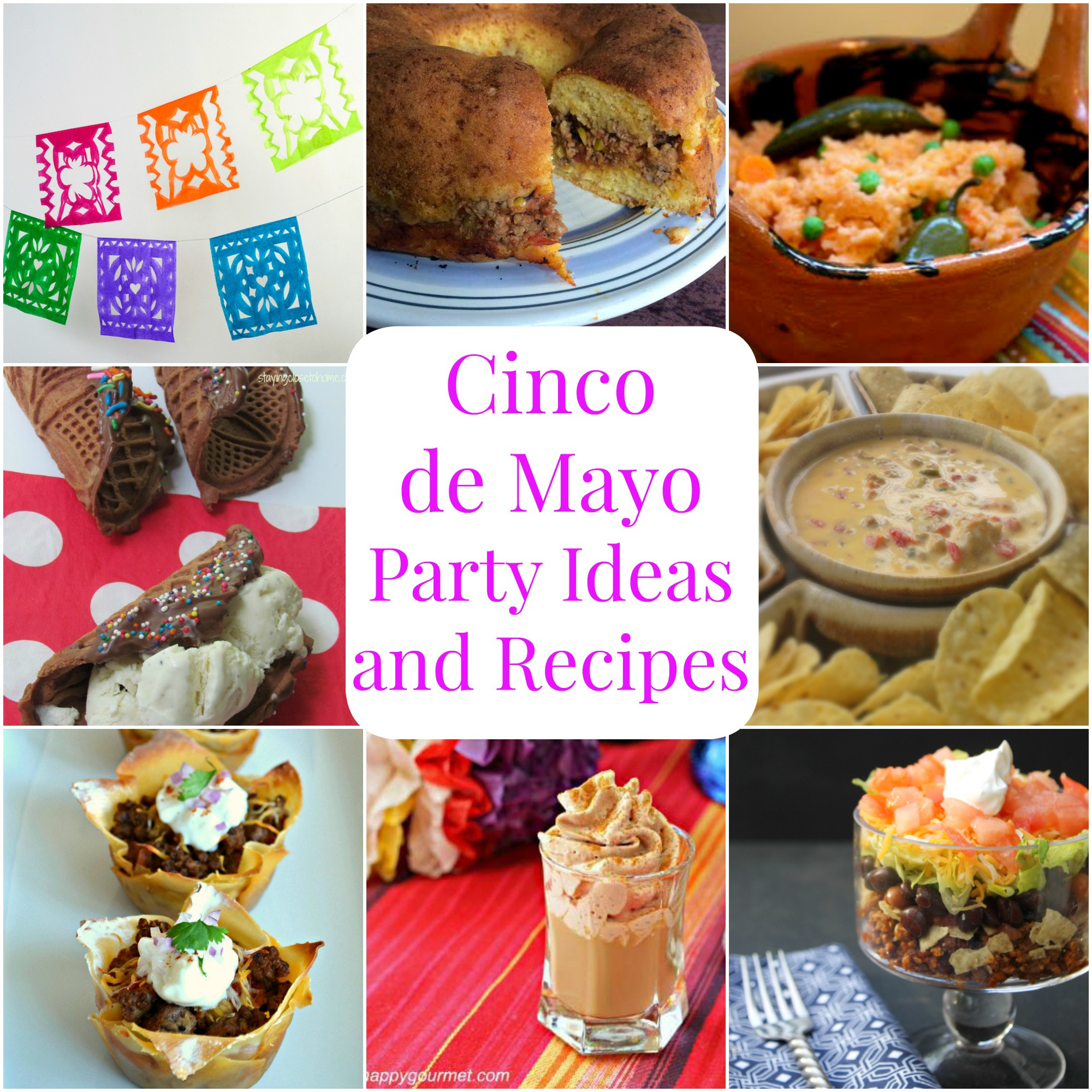 Cinco De Mayo Food Ideas
 Cinco de Mayo Party Ideas and Recipes Michelle s Party
