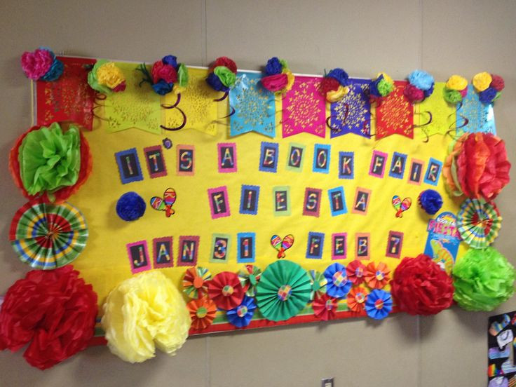 Cinco De Mayo School Celebration Ideas
 Fiesta themed bulletin board Bulletin Boards