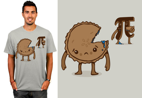 Cool Pi Day Shirt Ideas
 Geeky and Creative Math T shirt Designs