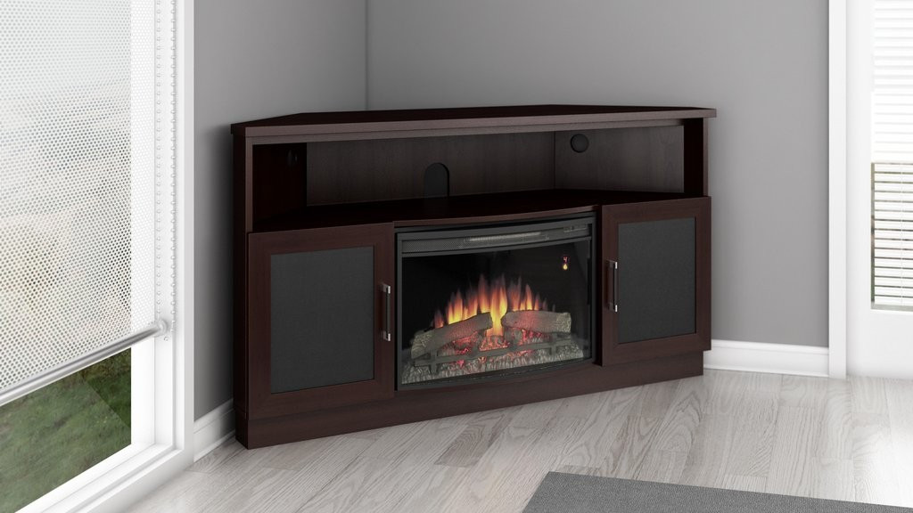 Corner Tv Stand Electric Fireplace
 Top 10 Best Corner TV Stands 2019 – Buyer’s Guide