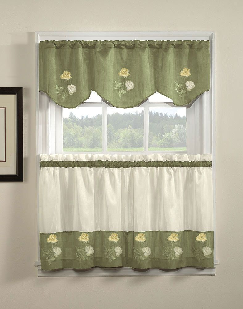 Cute Kitchen Curtains
 Rose Kitchen Curtains And Valances 7 Cute Kitchen Curtains