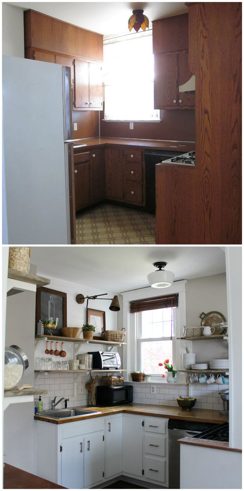 Diy Small Kitchen Ideas
 DIY Kitchen Remodel on a Tight Bud