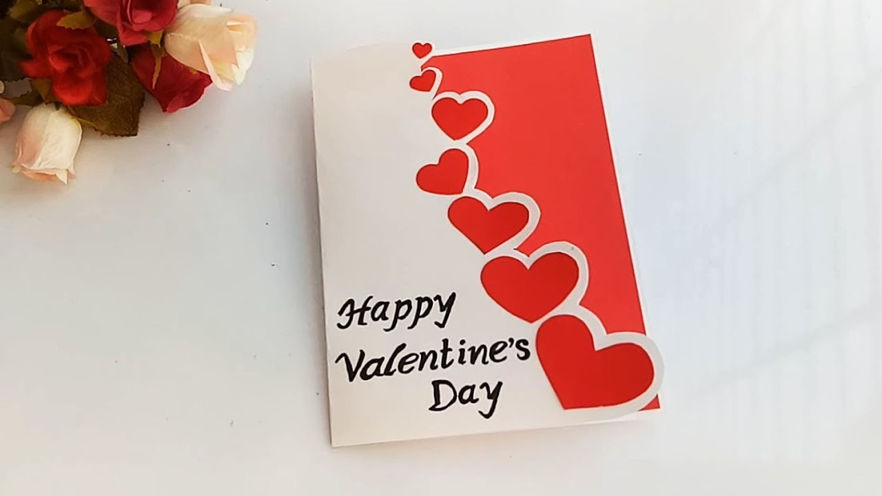 Diy Valentines Day Cards
 Beautiful Handmade Valentine s Day Card Idea DIY