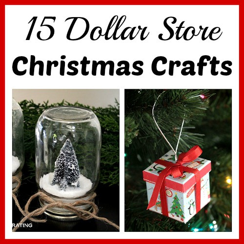 Dollar Store Christmas Craft
 15 Dollar Store Christmas Crafts A Cultivated Nest