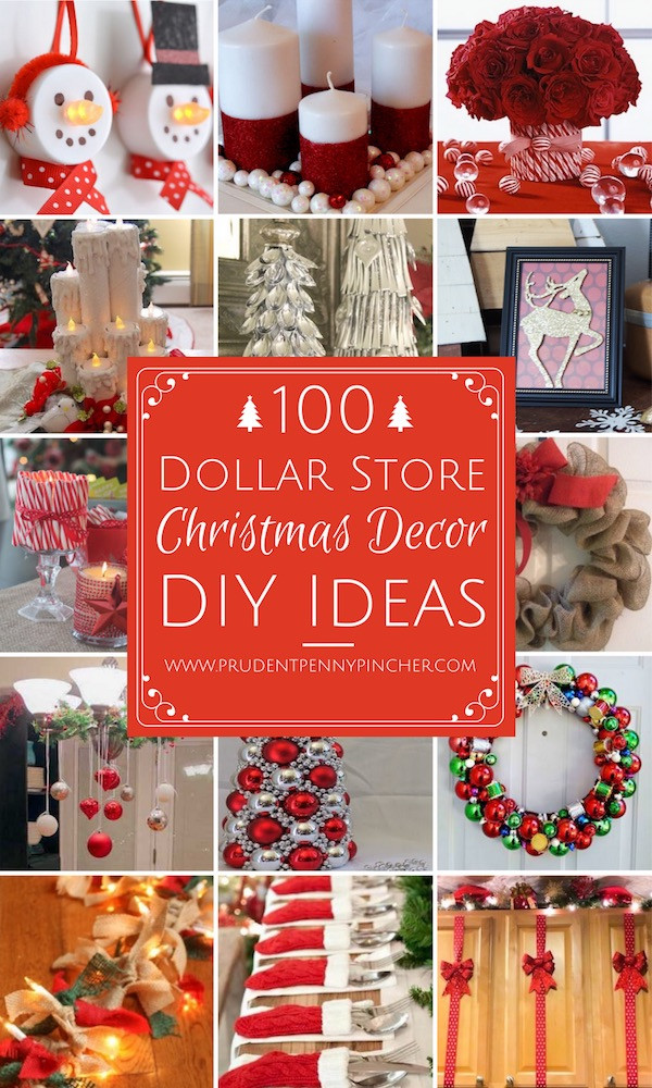 Dollar Store Christmas Craft
 100 Dollar Store Christmas Decor DIY Ideas Prudent Penny