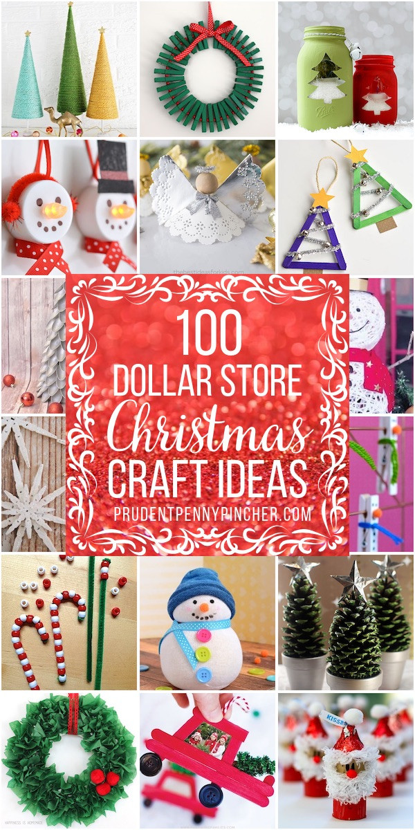 Dollar Store Christmas Craft
 100 Dollar Store Christmas Crafts Prudent Penny Pincher