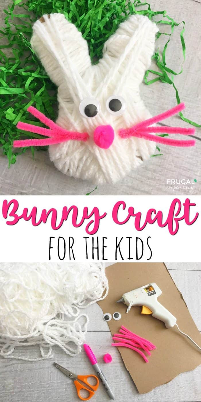 Easter Crafts Pinterest
 Bunny Easter Craft for Kids