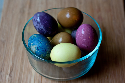 Easter Egg Dye Recipe
 Natural egg dyes braided bread lemon shortbread and