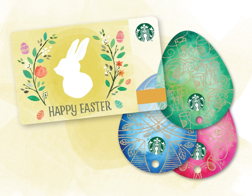 Easter Gift Cards
 Starbucks Gift Card