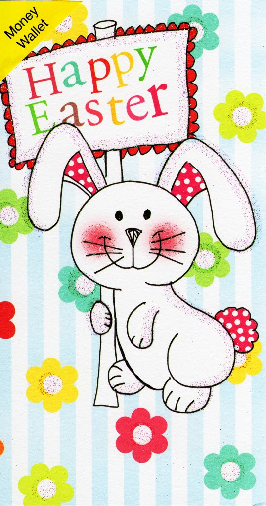 Easter Gift Cards
 Happy Easter Money Wallet Cute Bunny Gift Card