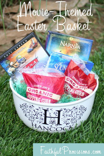 Easter Ideas For Adults
 How to Make Easter Baskets Easier Try a Movie Themed