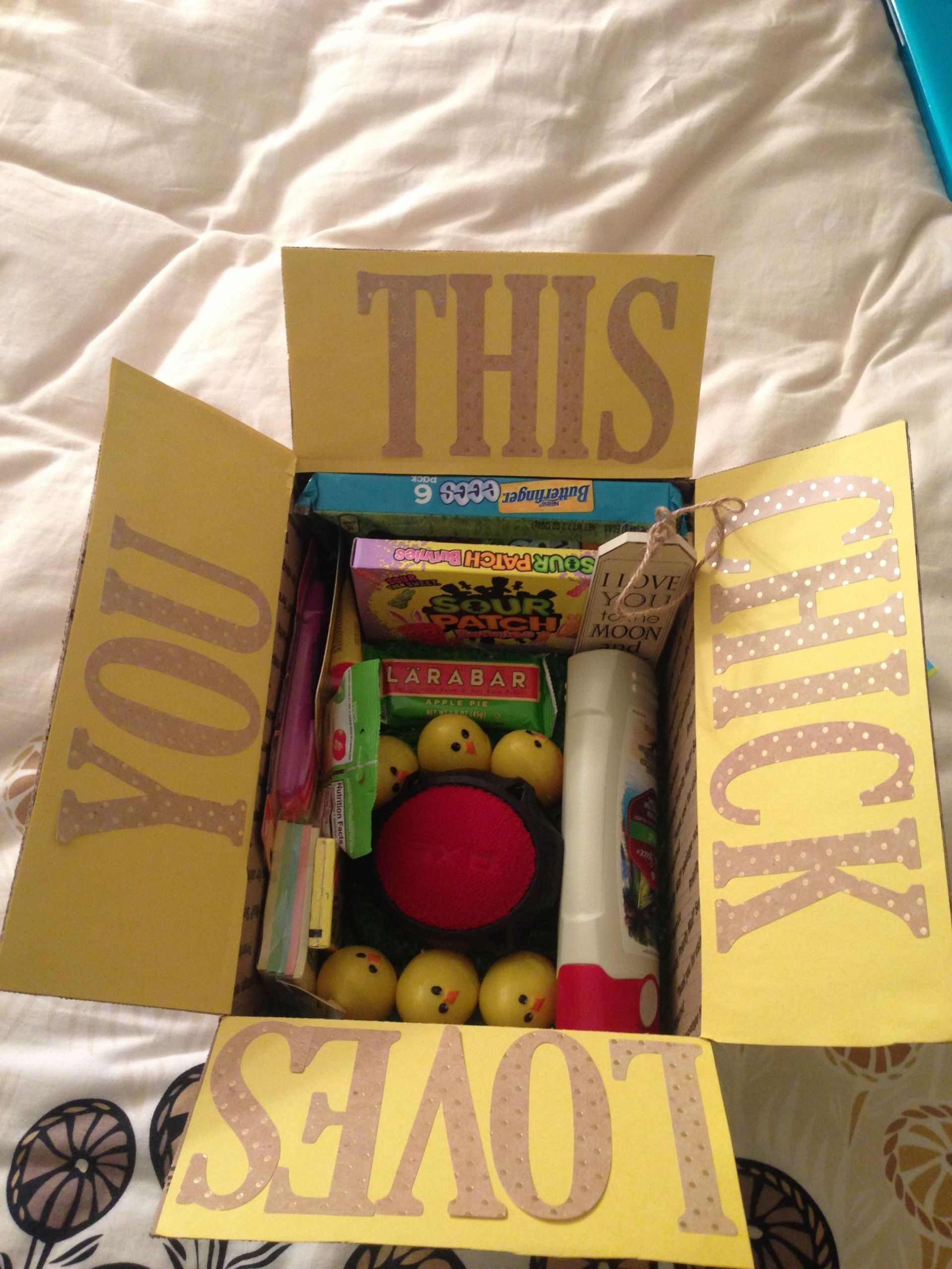 Easter Ideas For Boyfriend
 Easter care package Easter Basket for boyfriend