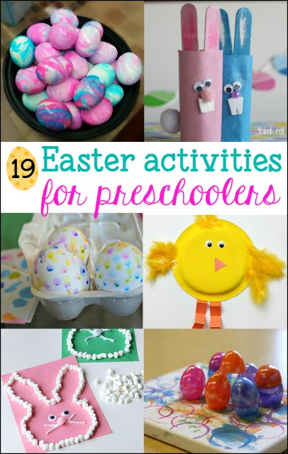Easter Preschool Activities
 19 Fun Easter Activities for Preschoolers Mess for Less