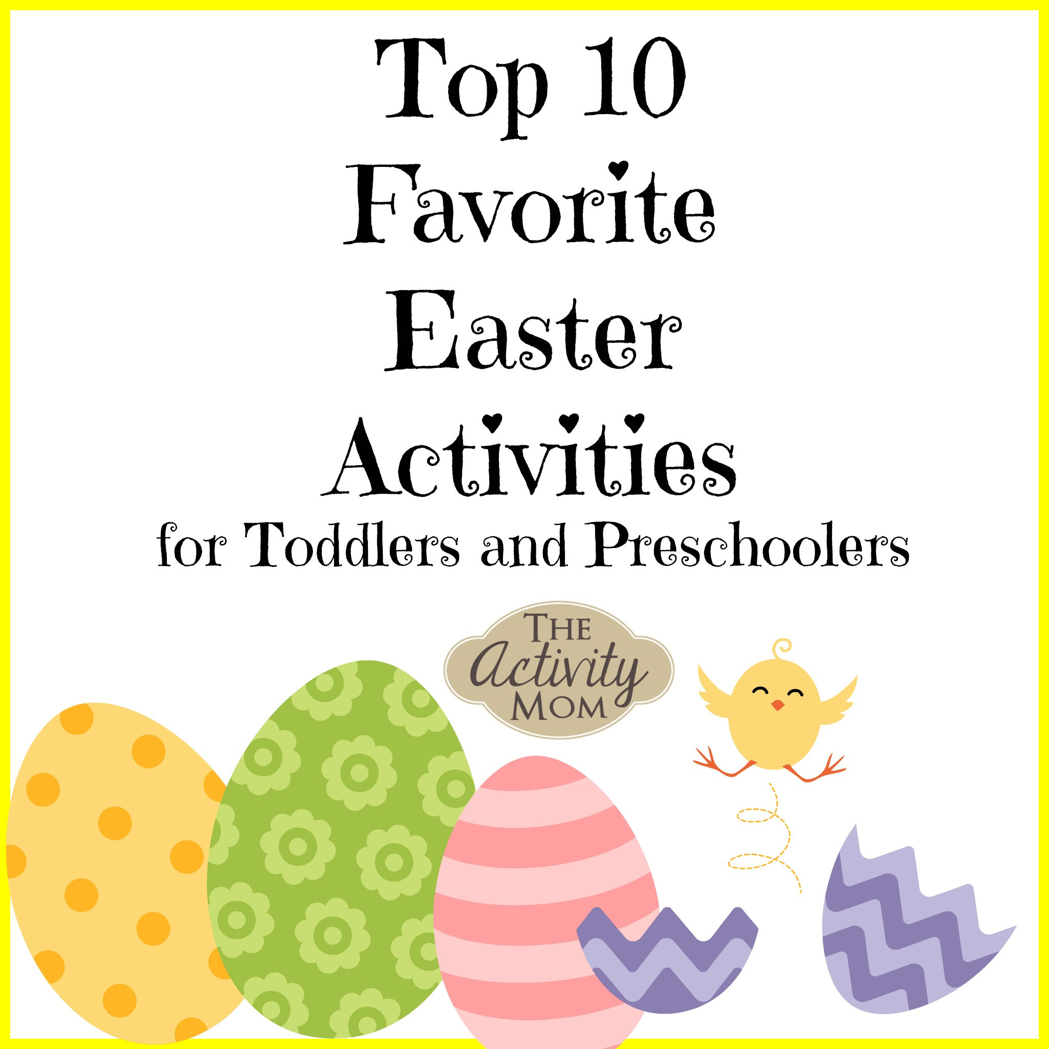 Easter Preschool Activities
 The Activity Mom 10 Easter Activities The Activity Mom