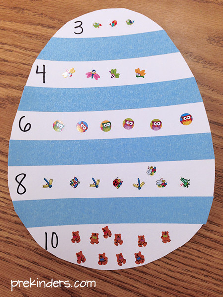 Easter Preschool Activities
 Easter Counting for Preschool Math PreKinders