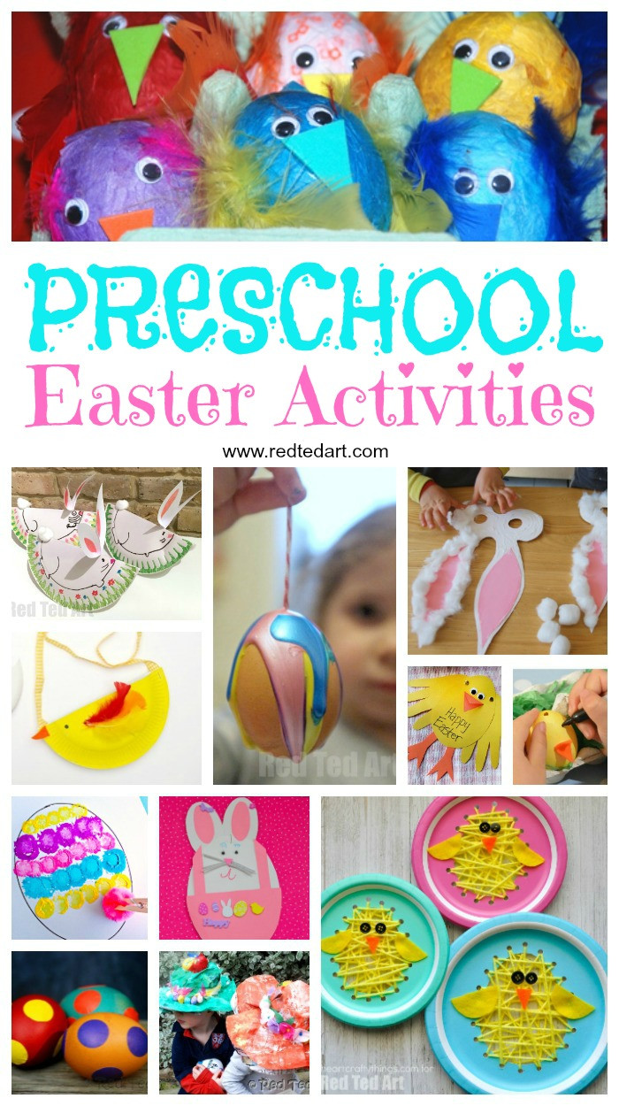 Easter Preschool Activities
 Easter Preschool Crafts Red Ted Art