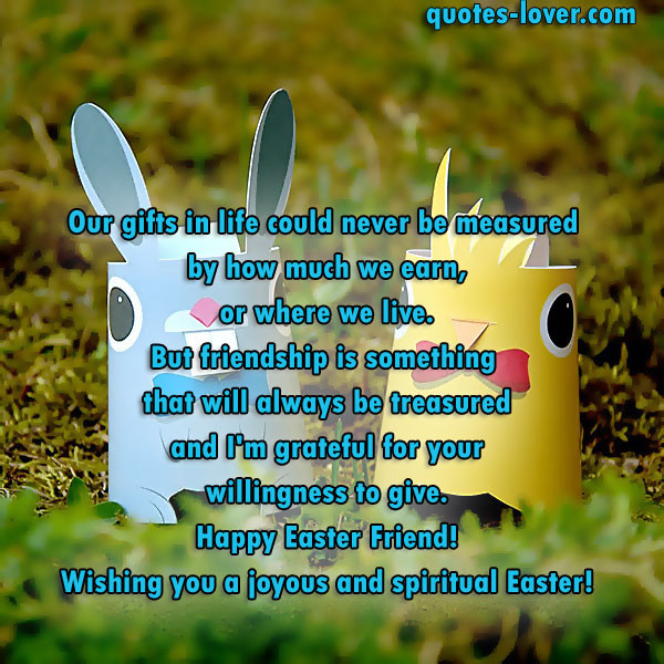 Easter Quotes For Friends
 HAPPY EASTER QUOTES FOR FRIENDS image quotes at