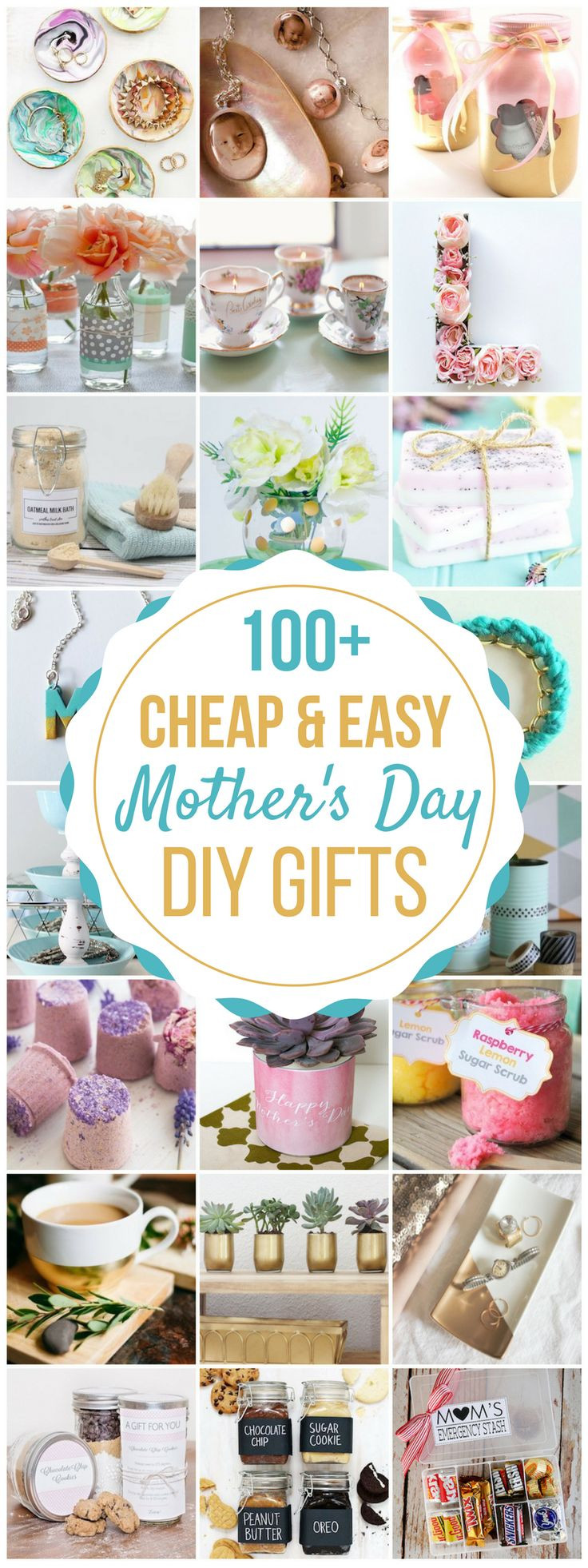 Easy Diy Mother's Day Gifts
 17 Best images about Homemade Gift Ideas on Pinterest