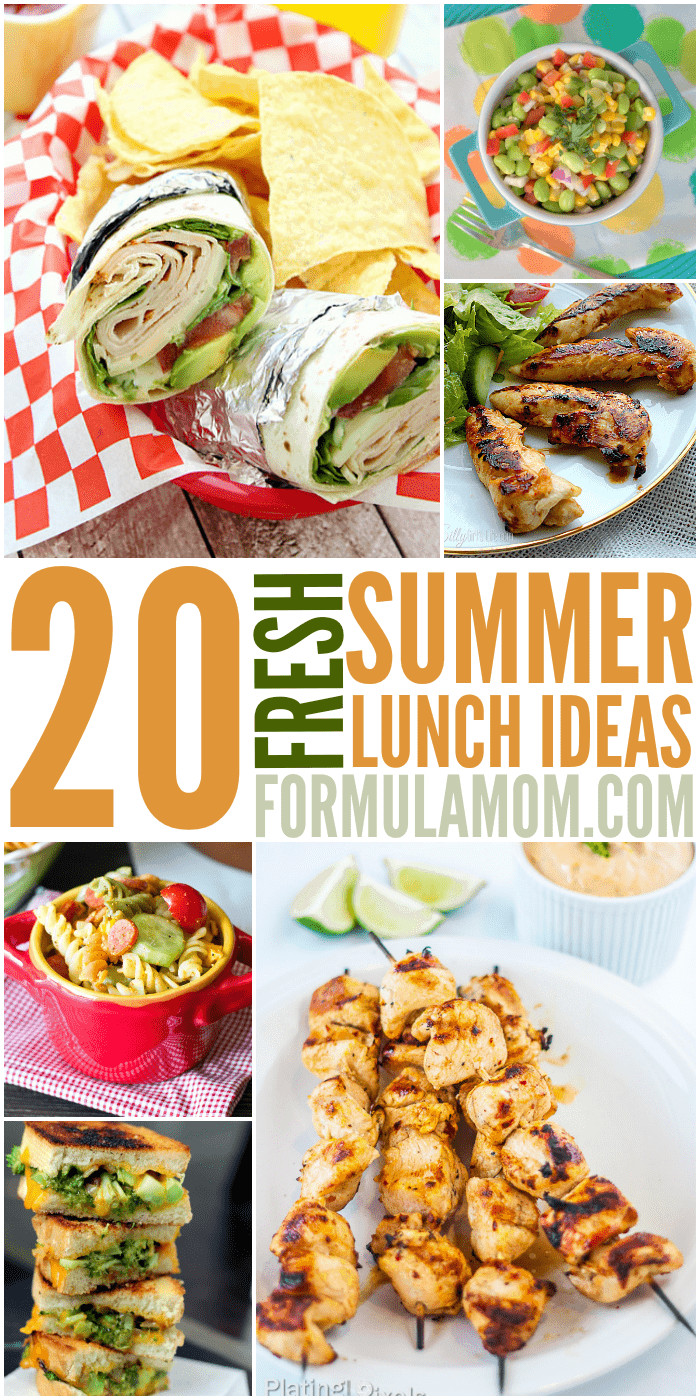 Easy Summer Lunch Ideas
 20 Fresh Summer Lunch Ideas