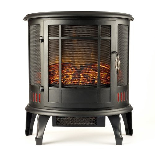 Electric Fireplace Space Heater
 Regal Electric Fireplace e Flame USA 25 Inch Black