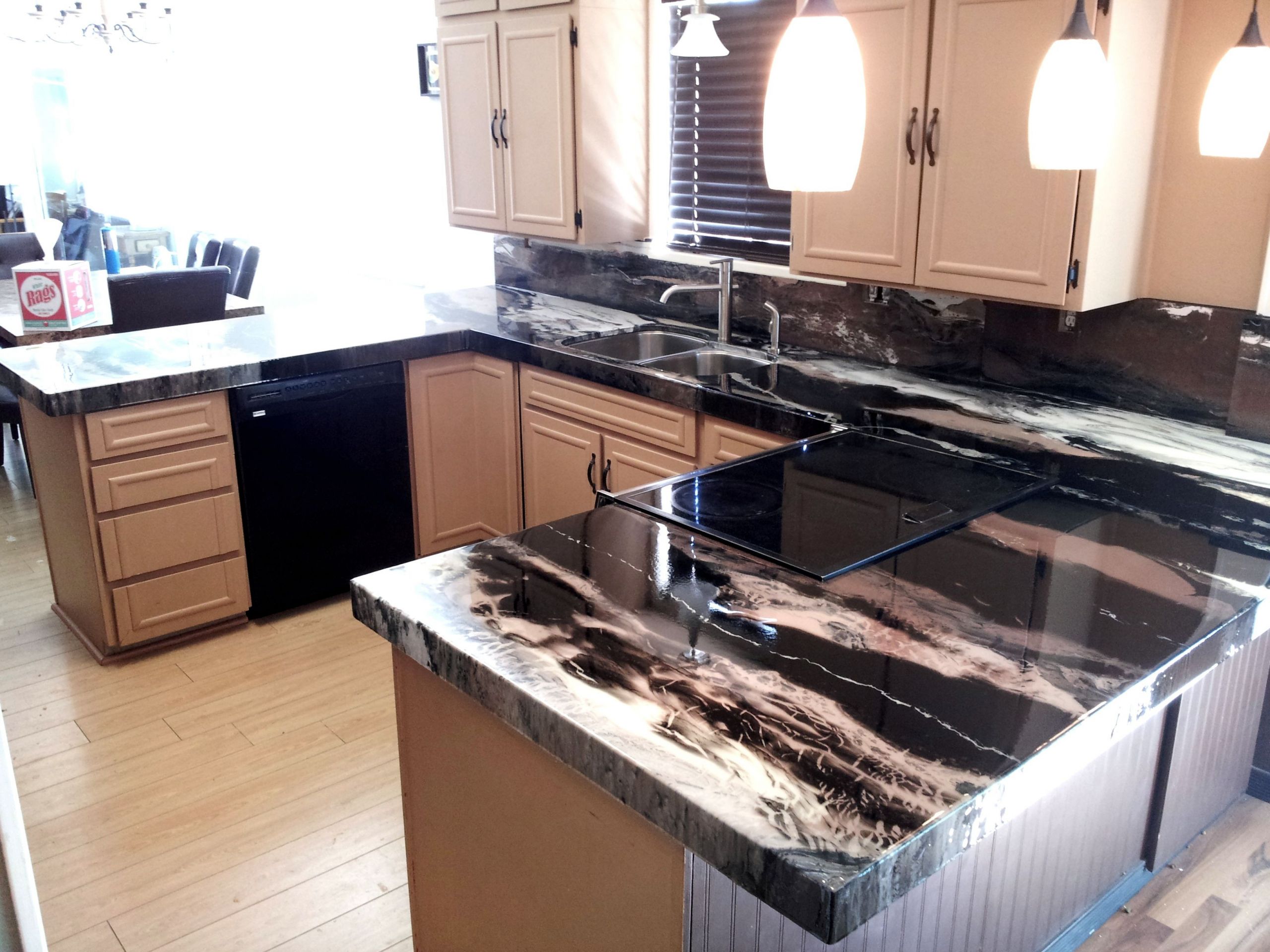 25 top Epoxy Kitchen Countertops Home, Family, Style and Art Ideas