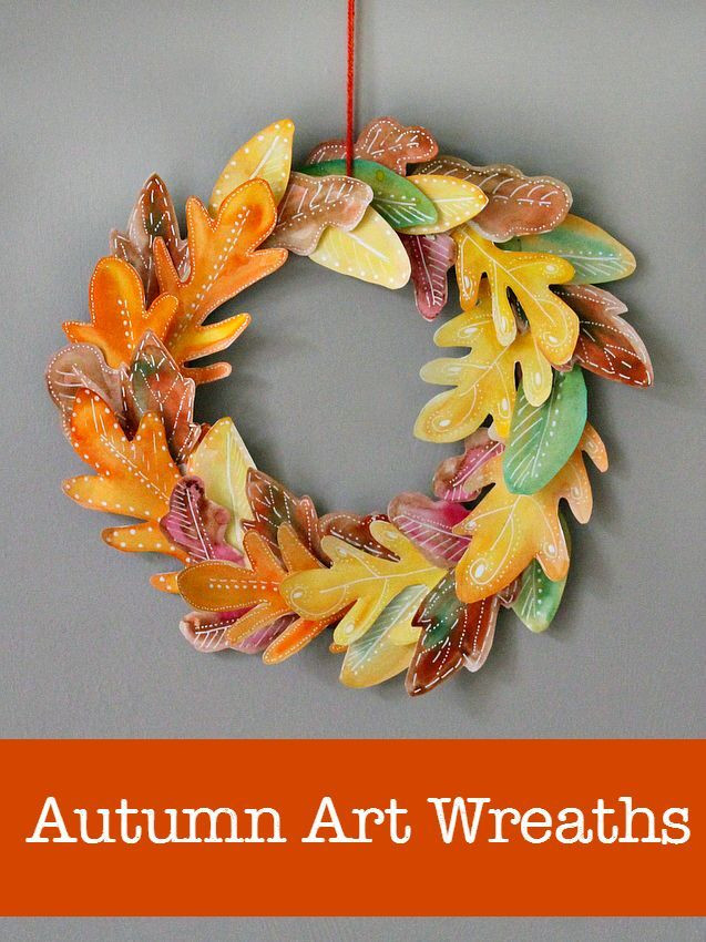 Fall Art And Crafts For Toddlers
 10 beautiful homemade fall wreath art projects