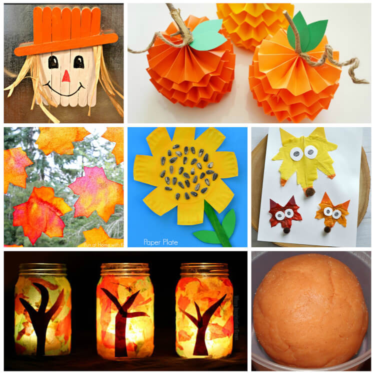 Fall Art And Crafts For Toddlers
 Easy Fall Kids Crafts That Anyone Can Make Happiness is