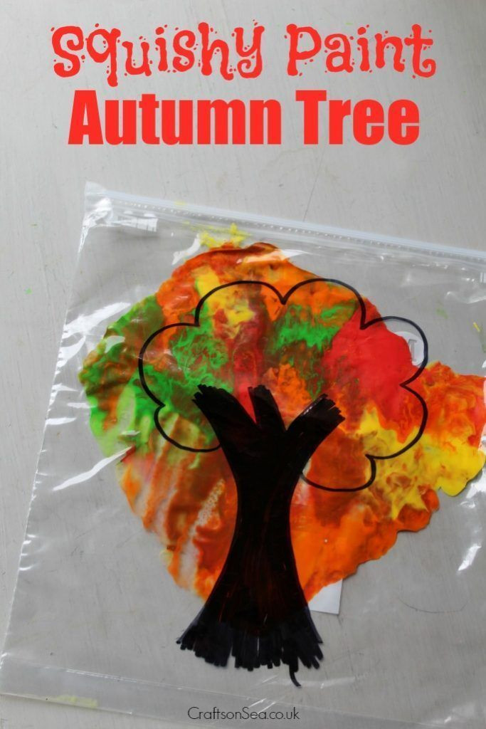 Fall Art And Crafts For Toddlers
 Mess Free Autumn Tree Craft