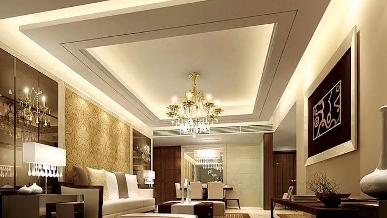 Fall Ceiling Design
 Latest Drawing Room Fall Ceiling Designs by Gharbanavo
