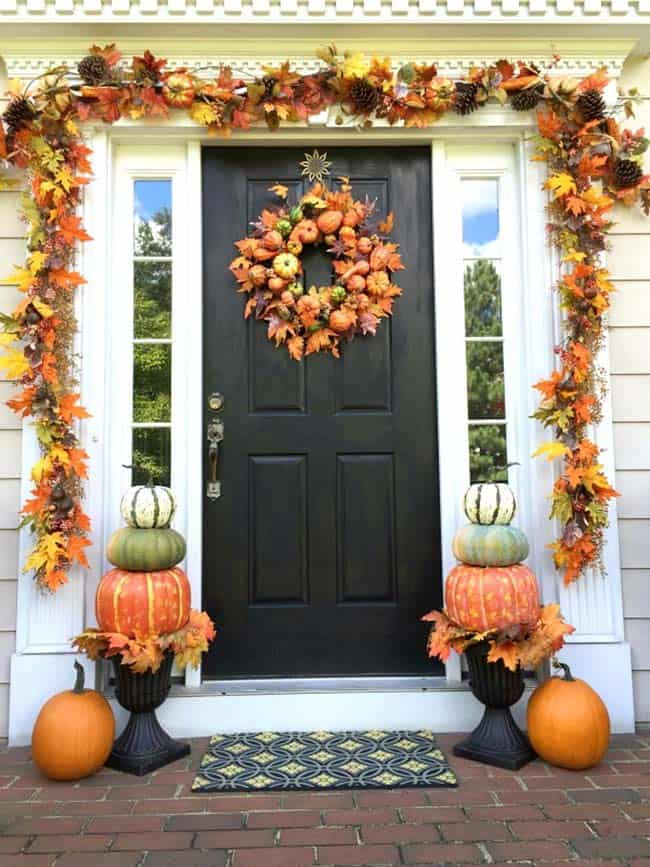 Fall Door Decorations Ideas
 40 Amazing ways to decorate your front door with fall style