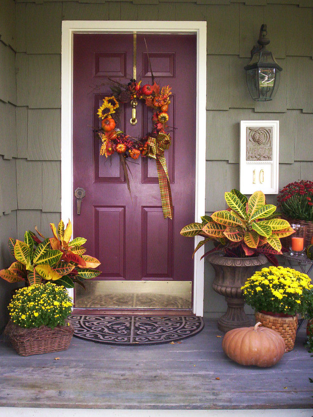 Fall Door Decorations Ideas
 Modern Furniture Favorite Fall Decorating 2012 Ideas By H