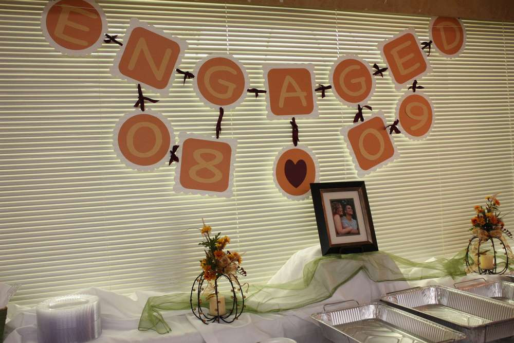 Fall Engagement Party Ideas
 Fall Autumn Engagement Party Ideas 4 of 10