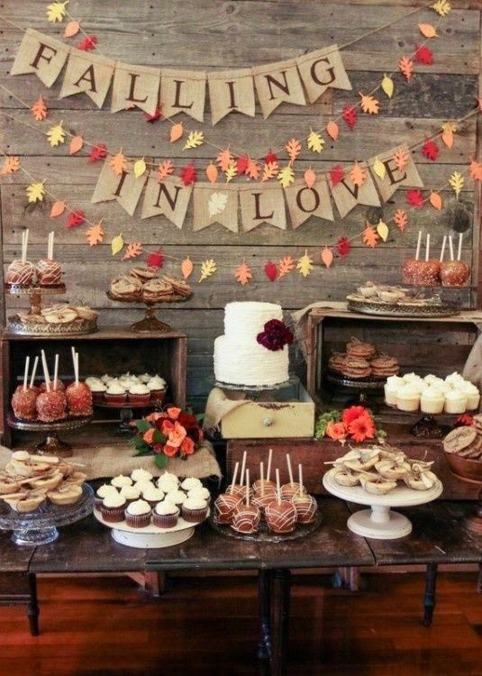 Fall Engagement Party Ideas
 304 best Dessert and sweet table inspiration images on