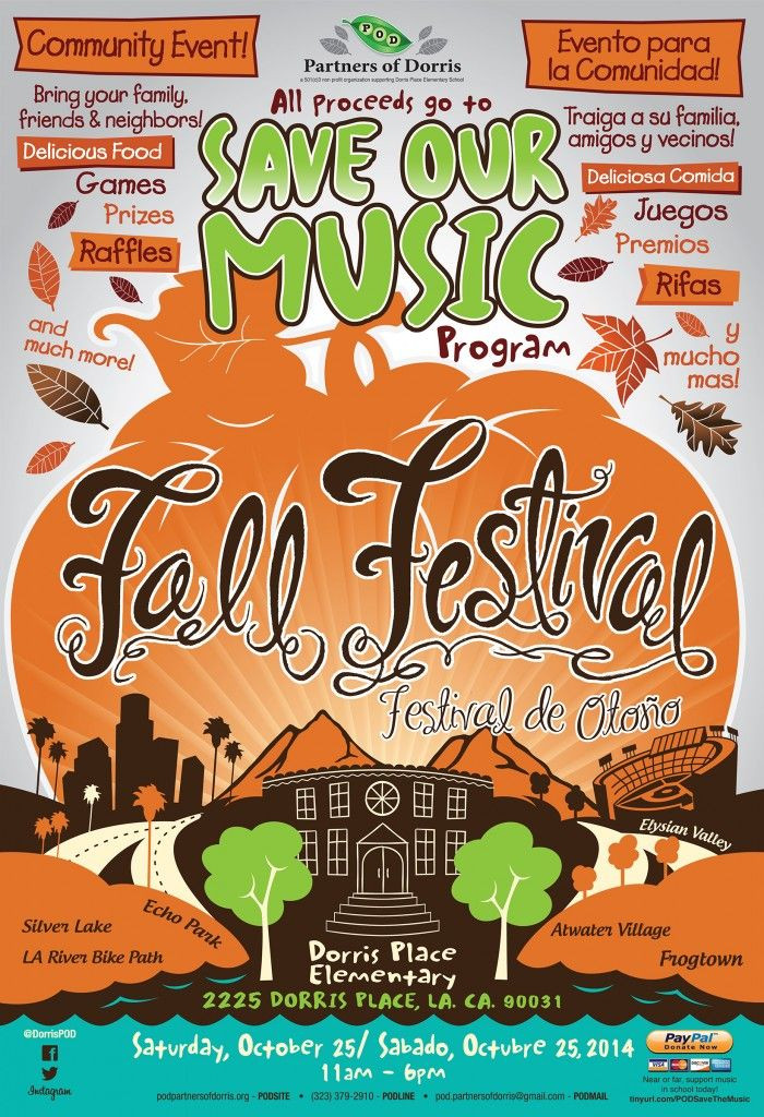 Fall Festival Posters Ideas
 Fall Festival Poster Dorris Place Elementary School