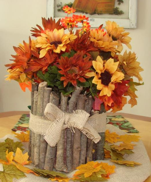 Fall Flower Arrangement Ideas
 25 Fall Flower Arrangements Thanksgiving Table