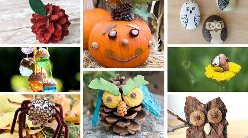 Fall Nature Crafts
 25 Beautiful Fall Nature Crafts for Kids