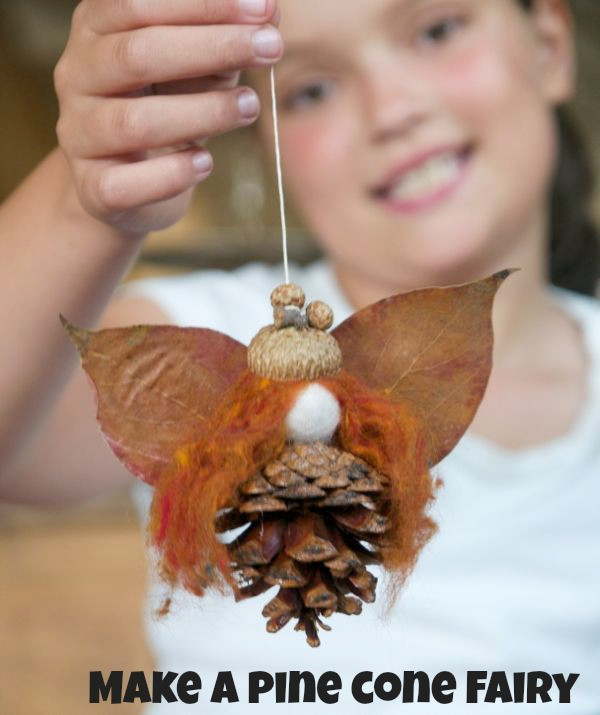 Fall Nature Crafts
 Let s Make An Autumn Fairy From Natural Materials The