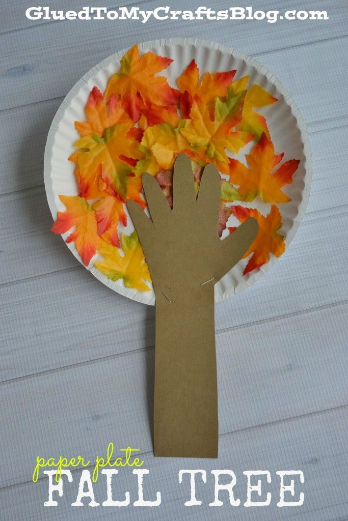 Fall Tree Crafts
 Paper Plate Fall Tree Kid Craft