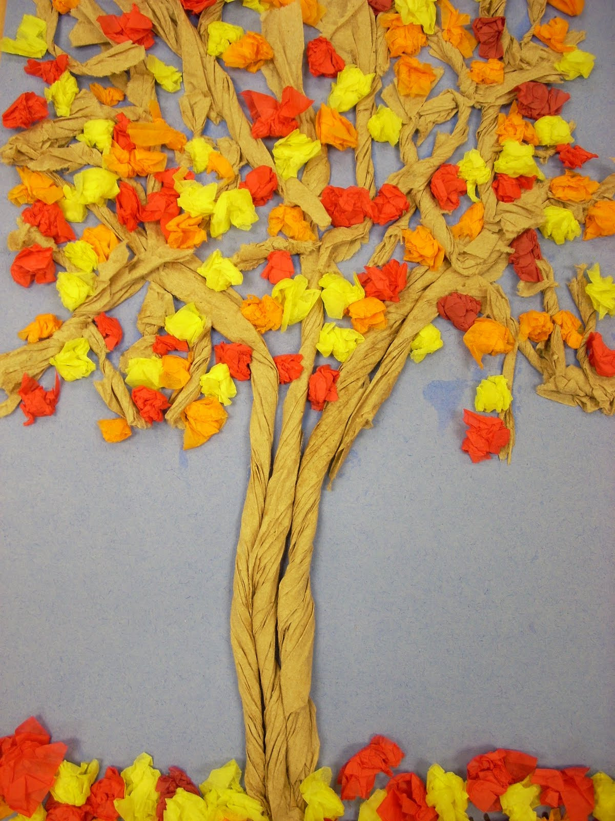 Fall Tree Crafts
 we heart art Totally Twisted Trees