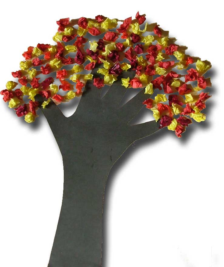 Fall Tree Crafts
 Be Different Act Normal Fall Tree Crafts for Kids [Fall