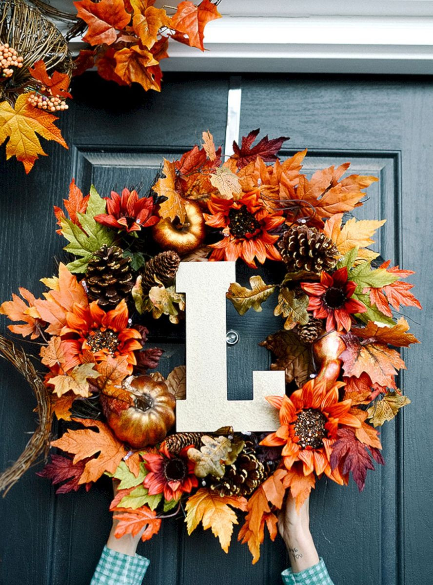 Fall Wreath Ideas Diy
 Best Ideas To Create Fall Wreaths Diy Top 30 Handy