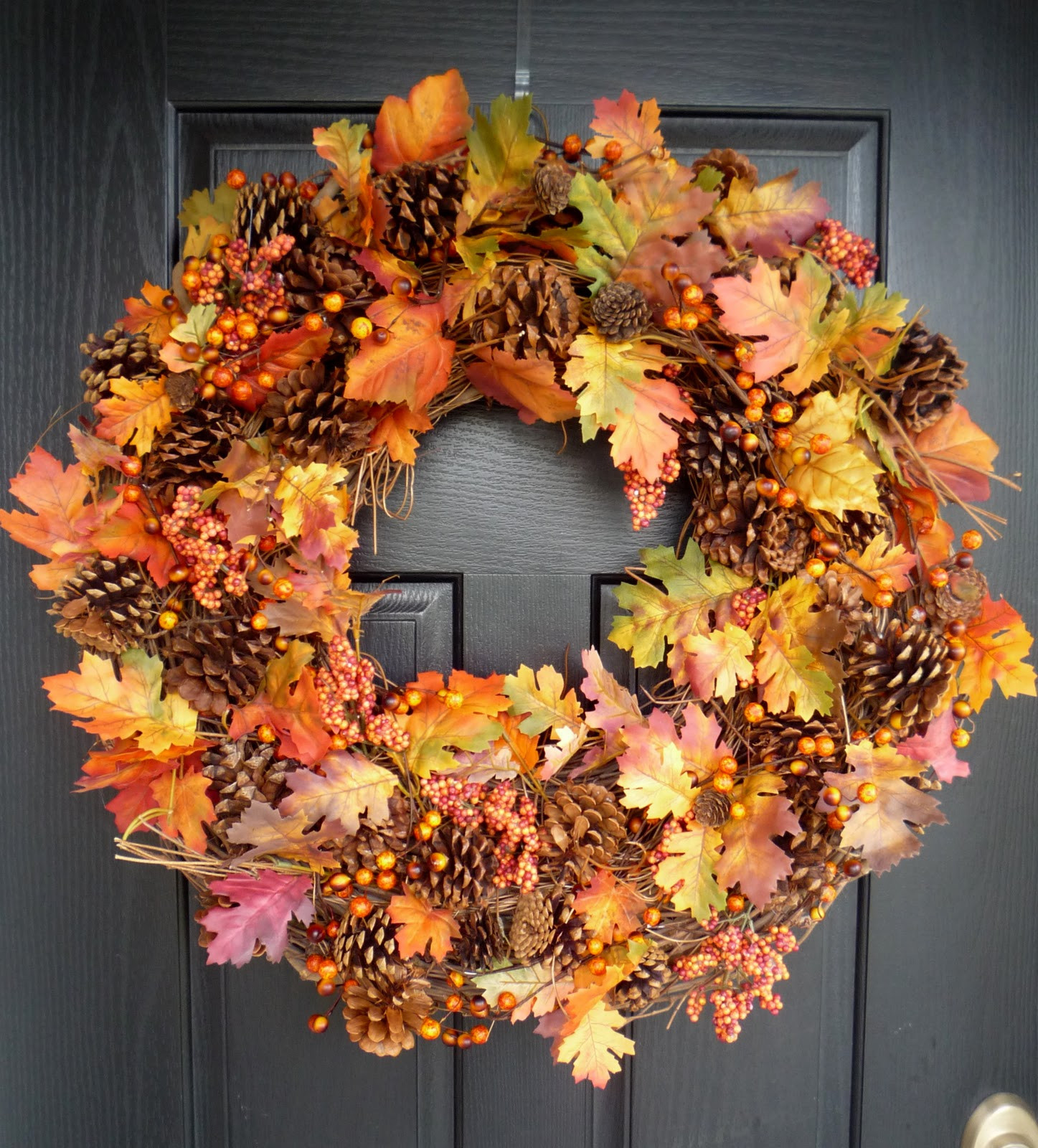 Fall Wreath Ideas Diy
 Crafty Sisters "Plump" Fall Wreath