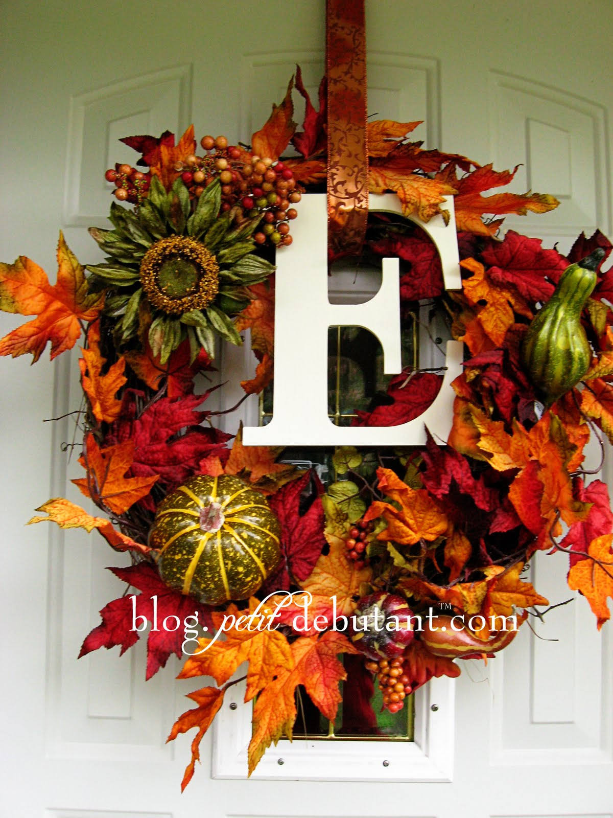 Fall Wreath Ideas Diy
 DIY Fall Wreaths Ideas Classy Clutter