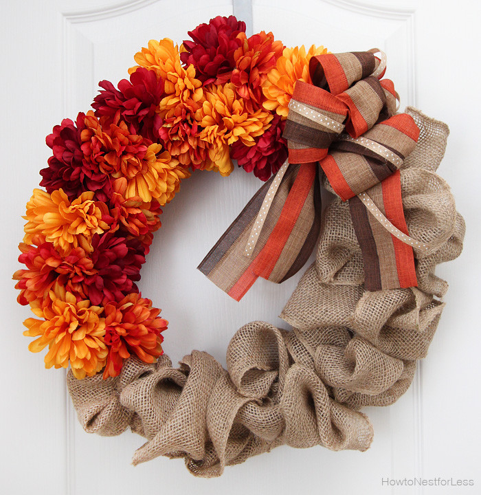 Fall Wreath Ideas Diy
 13 DIY Fall Wreaths For Your Front Door