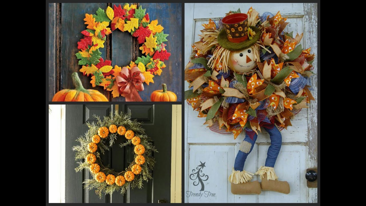 Fall Wreath Ideas Diy
 Fall Wreath DIY Inspiration Fall Decorating Ideas