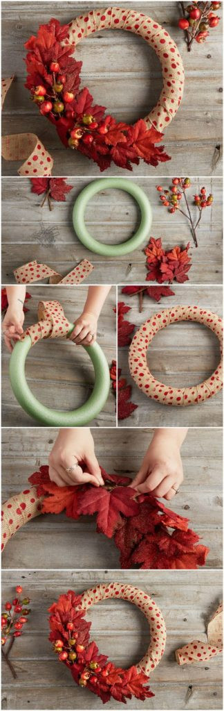 Fall Wreath Ideas Diy
 22 Stunning DIY Fall Wreathes That ll Make Your Home Unique