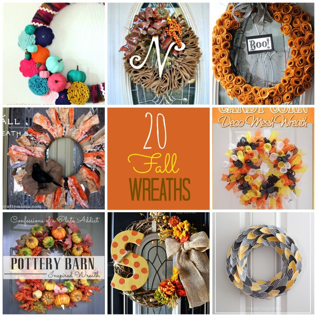 Fall Wreath Ideas Diy
 Great Ideas 17 DIY Fall Wreaths